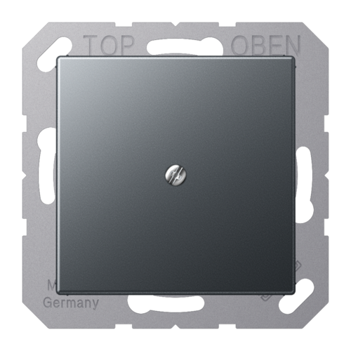 Вывод кабеля JUNG А-СЕРИЯ, матовый антрацит