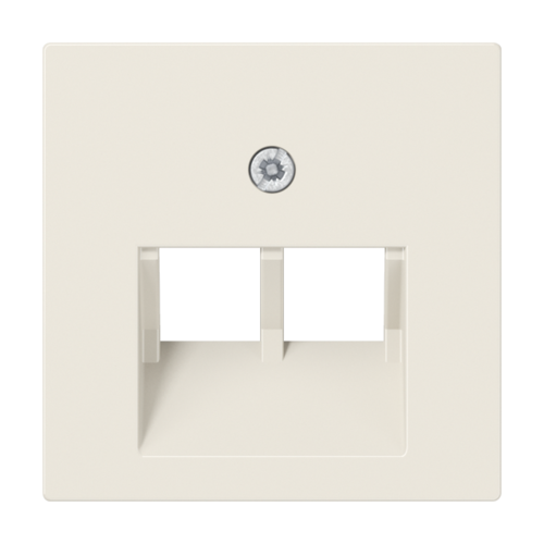 Накладка на розетку информационную JUNG A 500, бежевый