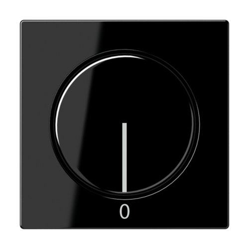 Накладка на регулятор частоты вращения JUNG А-СЕРИЯ, черный