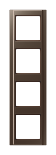 Рамка 4 поста JUNG A 500, мокко