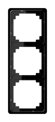 Рамка 3 поста JUNG CD 500, черный
