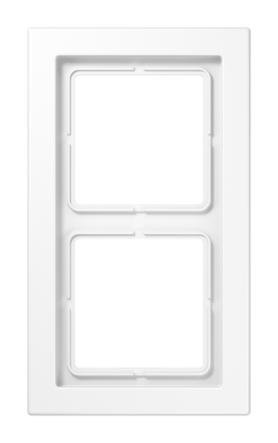 Рамка 2 поста JUNG LS DESIGN, белый