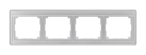 Рамка SL 500, 4 поста, цвет - зеркало