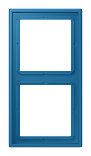 JUNG Рамка 2-кратная Ceruleen Pale