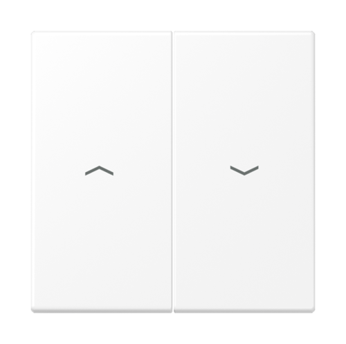 LS990 Клавиша 2-ная со стрелками вверх/вниз, цвет Матовый белый