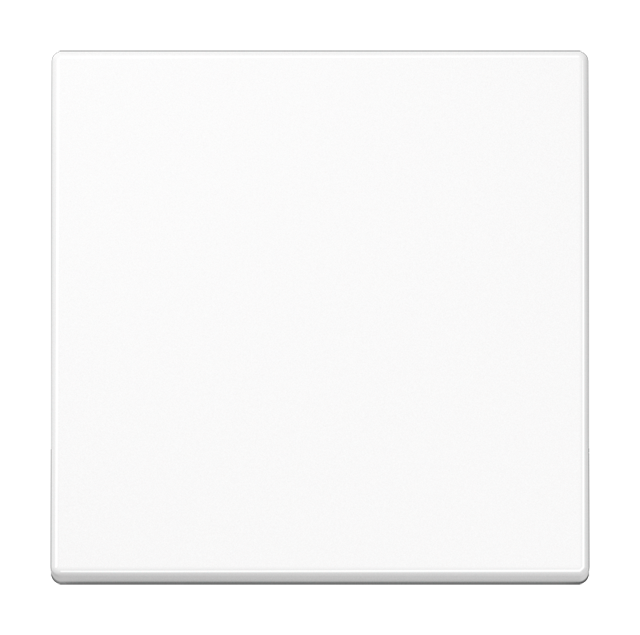 Клавиша для одинарного выключателя JUNG ECO PROFI, белый матовый