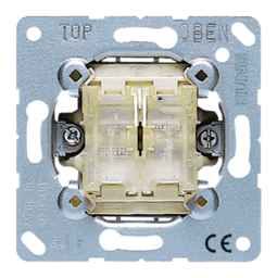 Механизм переключателя 2-клавишного JUNG Коллекции JUNG, скрытый монтаж