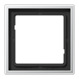 Рамка 1 пост JUNG LS METAL, алюминий