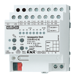 JUNG KNX Актор отопления