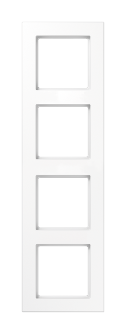 JUNG Белая Рамка 4-ая; термопласт