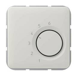 Терморегулятор Jung, механический, светло-серый, TRCD236LG