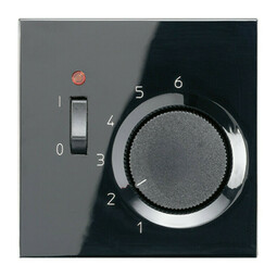 Терморегулятор Jung LS 990, механический, черный, TRLS241SW